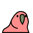 Party Parrot celebrating your discovery of the public hostname